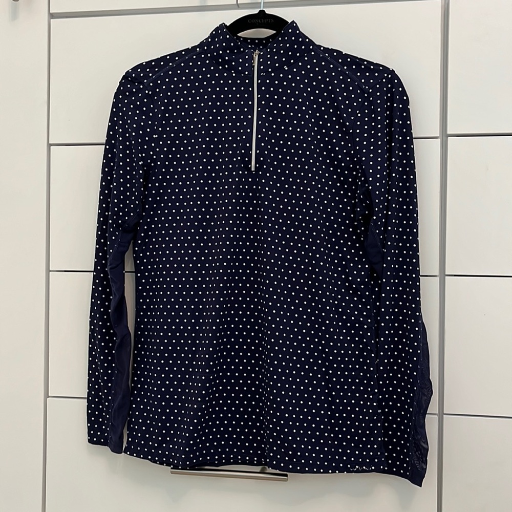 Dover polka dot riding top